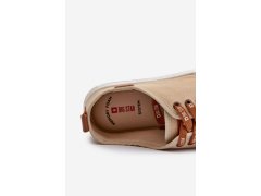 Pánské tenisky Big Star NN176001 Memory Foam System Beige 4