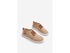 Pánské tenisky Big Star NN176001 Memory Foam System Beige 6