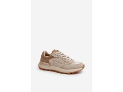 Pánské tenisky Big Star NN174067 Memory Foam System Beige 1