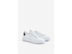 Pánské Sneakers Z Eko Kůže Big Star OO174115 Bílé 1