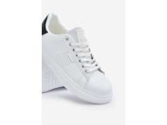 Pánské Sneakers Z Eko Kůže Big Star OO174115 Bílé 4