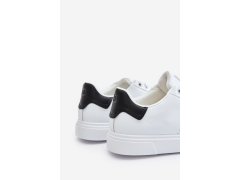 Pánské Sneakers Z Eko Kůže Big Star OO174115 Bílé 6