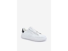 Pánské Sneakers Z Eko Kůže Big Star OO174115 Bílé 7