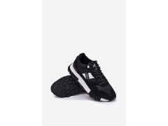 Zateplené pánské sneakers na platformě Lee Cooper LCJ-25-03-3378M černé 4