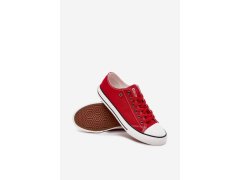 Pánské Nízké Textilní Tenisky Big Star DD174502 Červené 5