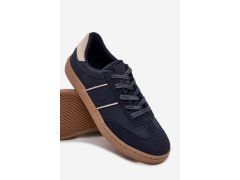 Nízké Pánské Sneakersy Big Star SS174079 Modré 4