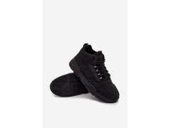 Pánské tenisky Big Star SS174282 HI-POLY SYSTEM Černé 2