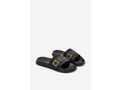 Pánské Pantofle Big Star SS174359 Černé 2