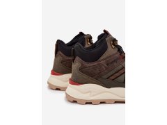 Pánské turistické boty WRANGLER WEST MEN MID 20253027 tmavozelené 3