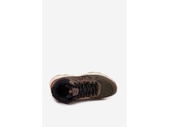Pánské turistické boty WRANGLER WEST MEN MID 20253027 tmavozelené 4