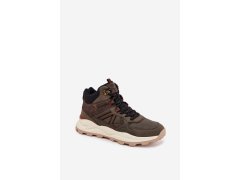 Pánské turistické boty WRANGLER WEST MEN MID 20253027 tmavozelené 6