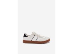 Pánské Sneakers Big Star TT174128 Bílé 4