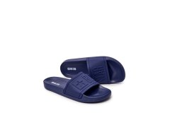 Pánské Klasické Nazouváky Big Star Tmavě Modré DD174688 3