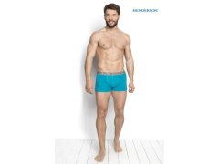 Boxerky 34253-90X 2 ks: tyrkysová + grafitová - Henderson 2