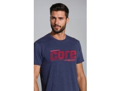 Pyžamo Oxford 38285-59X tmavě modrá a&nbsp;červená - Henderson 3