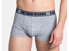 Boxerky Lynx 38833-MLC Sada 2 ks černošedé - Henderson 1