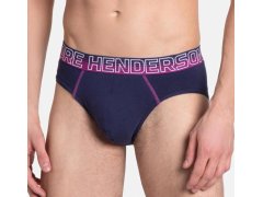 Pánské slipy Luxe 39022-MLC 2-dílná sada námořnická modrá a bobulová - Henderson 3
