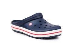 Unisex pánské a dámské nazouváky Crockband 11016-410 Tmavě modrá s červenou - Crocs