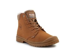 Boty Palladium sp20 Cuff Leather Waterproof WL M 79067-257-M Mahogany