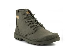 Boty Palladium PAMPA HI COATED U 74375-377-M Dusky Green