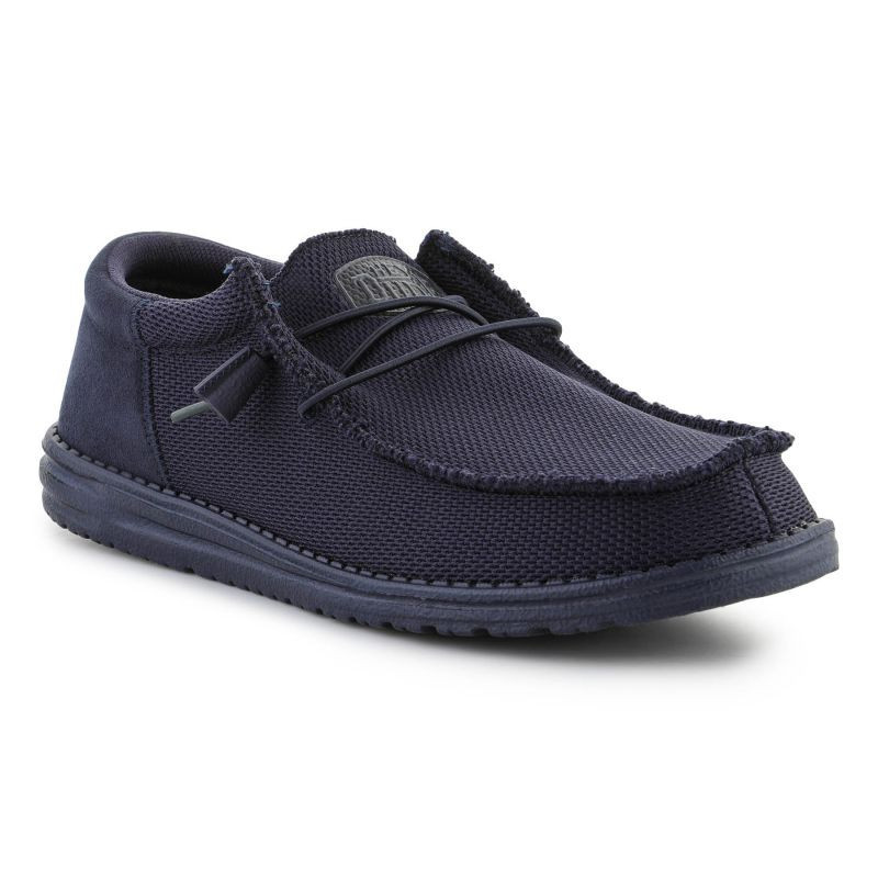 Pánské boty Wally M 40011-410 Tmavě modrá - Hey Dude - Pánské oblečení boty
