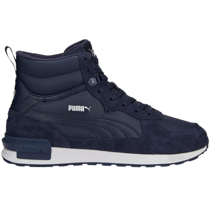 Unisex zimní boty Graviton Mid Parisian W 383204 05 Tmavě modrá s bílou - Puma - Pánské oblečení boty