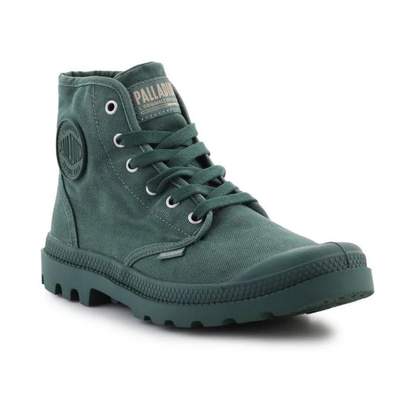 Boty Palladium Pampa Hi M 02352-398-M Pine Needle - Pánské oblečení boty