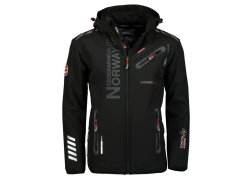 Bunda softshellová Geographical Norway Royaute Assor B Men 068 M WW1975H/GN/Black / černá