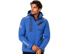 Softshellová bunda pánský Geographical Norway ROYAUTE DB královsky modrá černá MEN 068 (WY2168H/GN-ROYAL modrá / černá)