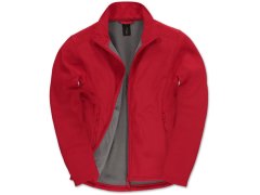 B&C ID.701 Pánská 2-vrstvá softshellová bunda 01.0062 red