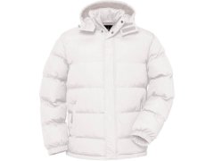 B&C Cocoon + /men Pánská prošívaná bunda 01.0948 white