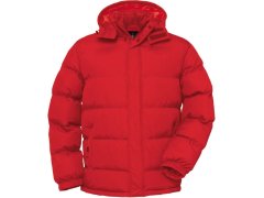 B&C Cocoon + /men Pánská prošívaná bunda 01.0948 red