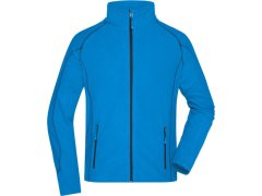 Daiber JN 597 Pánská strukturovaná fleecová bunda 02.0597 aqua/navy