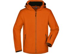 Daiber JN 1054 Pánská 3-vrstvá zimní softshellová bunda 02.1054 dark orange