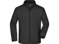 Daiber JN 1130 Pánská 2-vrstvá promo softshellová bunda 02.1130 black/black