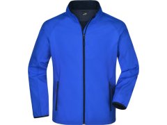 Daiber JN 1130 Pánská 2-vrstvá promo softshellová bunda 02.1130 nautic blue/navy