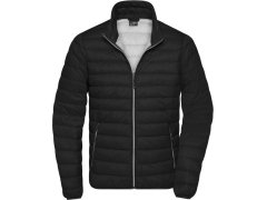 Daiber JN 1140 Pánská péřová bunda 02.1140 black/silver