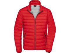 Daiber JN 1140 Pánská péřová bunda 02.1140 red/silver