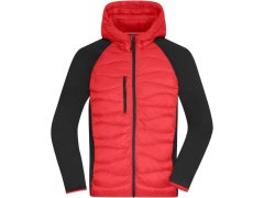 Daiber JN 1330 Pánská hybridní bunda 02.1330 red/black