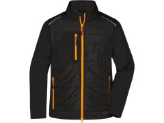 Daiber JN 1820 Pánská hybridní bunda 02.1820 black/neon orange