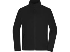 Daiber JN 1860 Pánská strečová fleecová bunda 02.1860 black/black