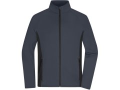 Daiber JN 1860 Pánská strečová fleecová bunda 02.1860 carbon/black
