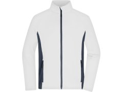 Daiber JN 1860 Pánská strečová fleecová bunda 02.1860 white/carbon