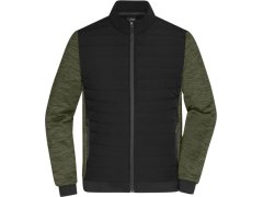 Daiber JN 1866 Pánská hybridní bunda 02.1866 black/olive melange