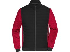Daiber JN 1866 Pánská hybridní bunda 02.1866 black/red melange