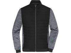 Daiber JN 1866 Pánská hybridní bunda 02.1866 black/carbon melange