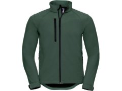 Russell Athletic 140M Pánská 3-vrstvá softshellová bunda 10.140M bottle green