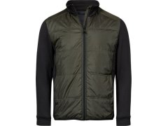 Tee Jays TJ 9110 Pánská hybridní strečová bunda 18.9110 deep green/black