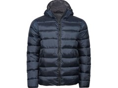 Tee Jays TJ 9646 Lehká pánská prošívaná bunda s kapucí 18.9646 navy