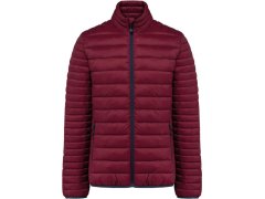 Kariban K 6120 Lehká pánská prošívaná bunda 20.6120 wine